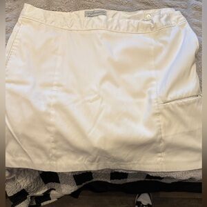 Greg Norman Golf Skirt White women size 14